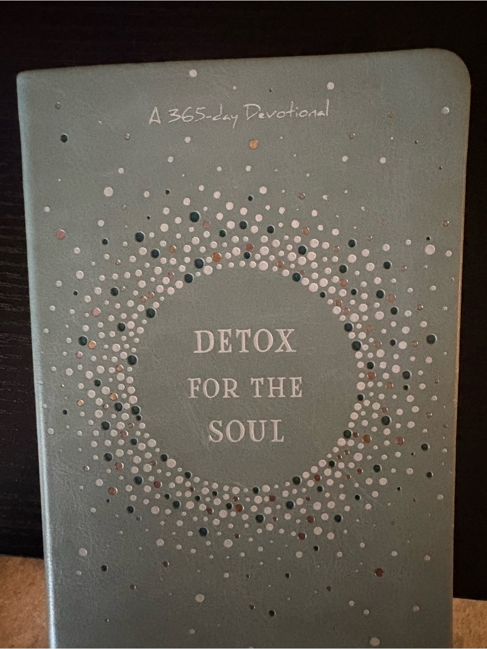 Detox for the Soul 365-Day Devotional - Sage Green Cover